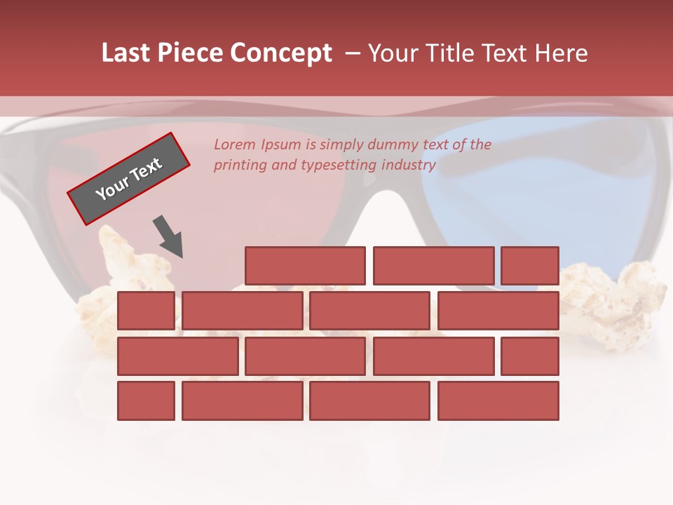 Modern Blue Specs PowerPoint Template