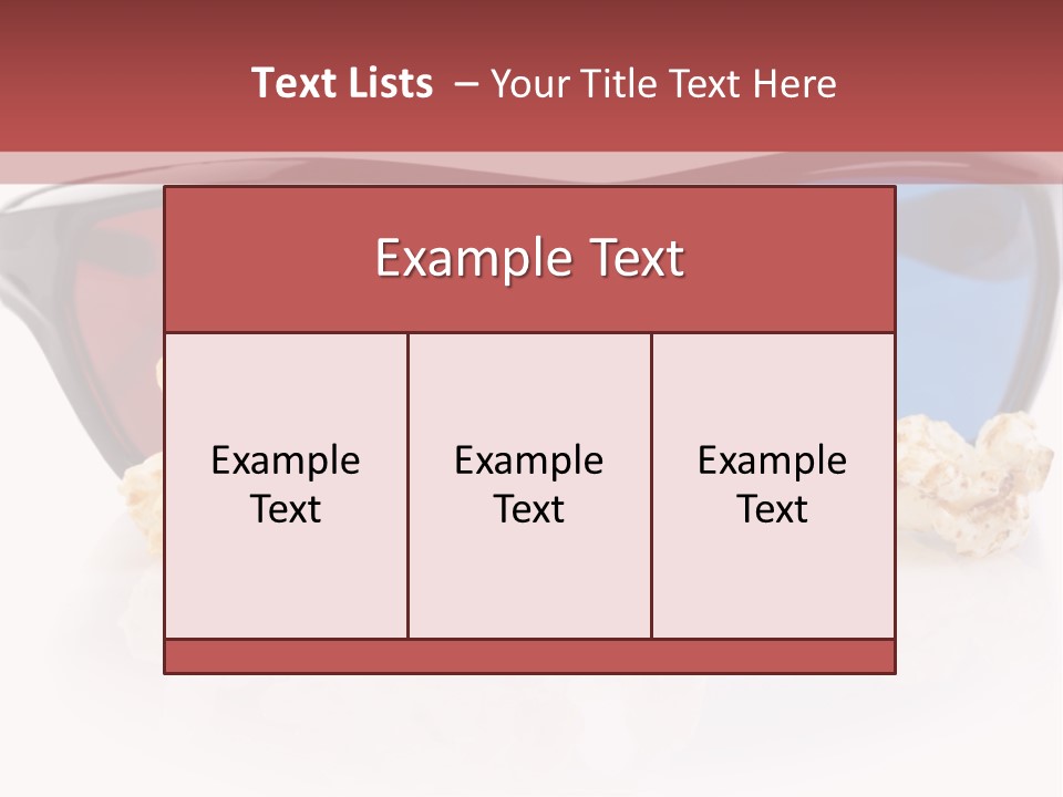 Modern Blue Specs PowerPoint Template