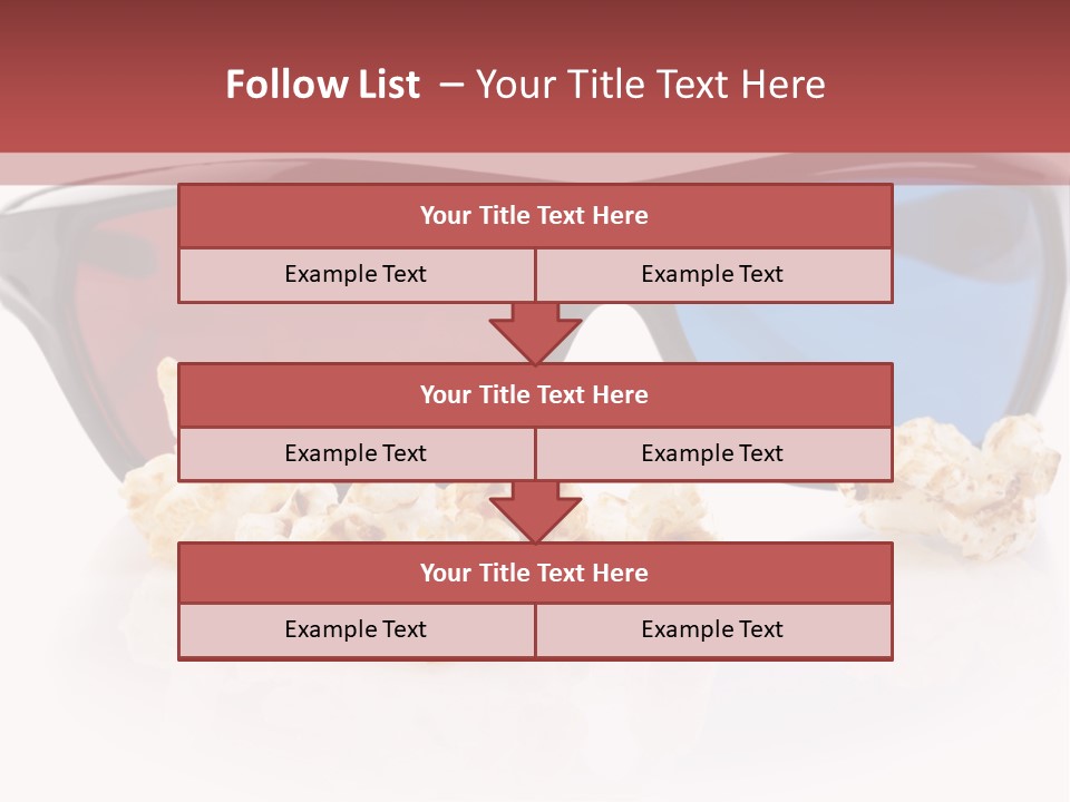 Modern Blue Specs PowerPoint Template