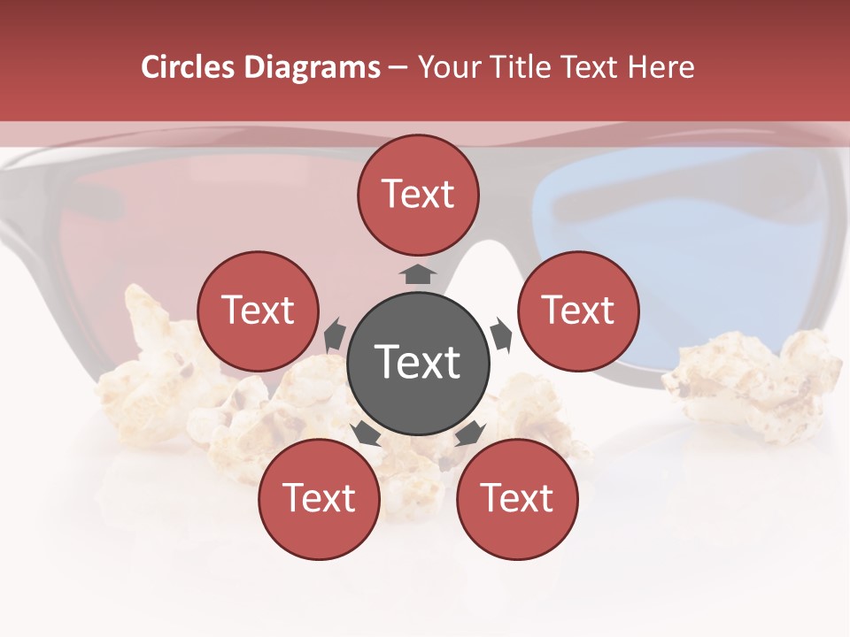 Modern Blue Specs PowerPoint Template