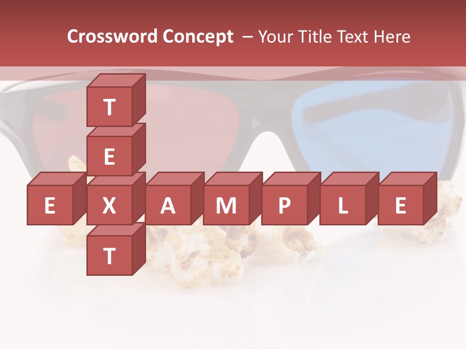 Modern Blue Specs PowerPoint Template