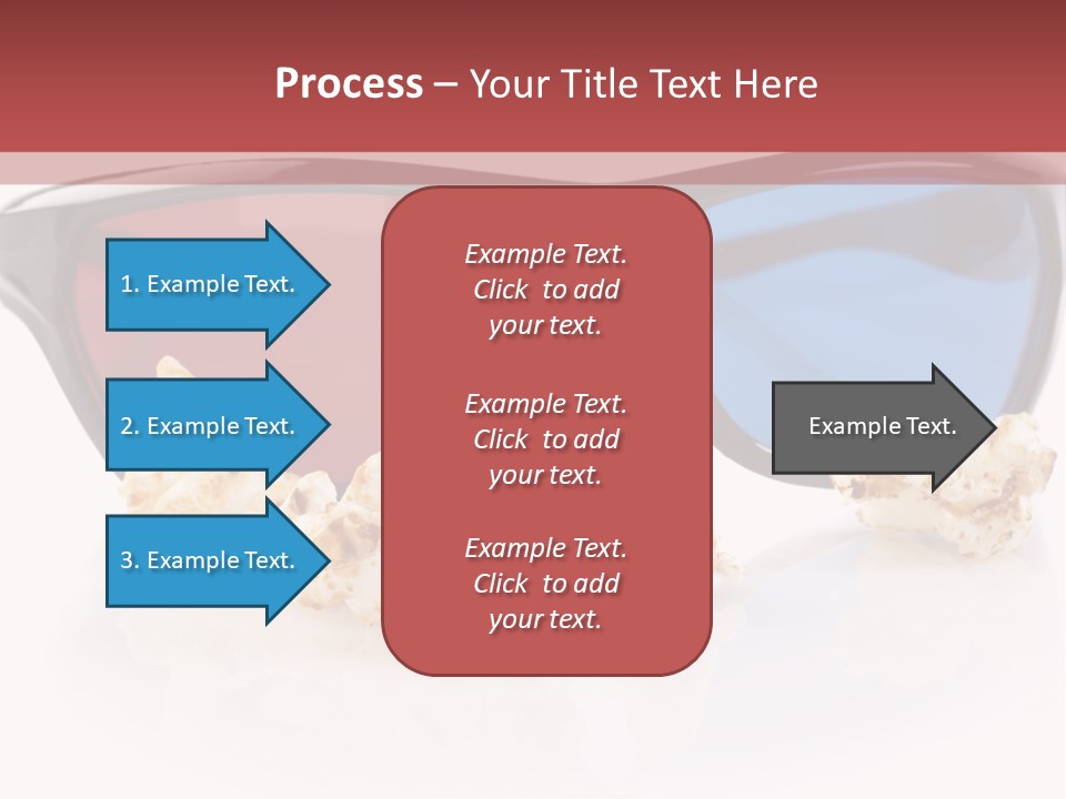 Modern Blue Specs PowerPoint Template