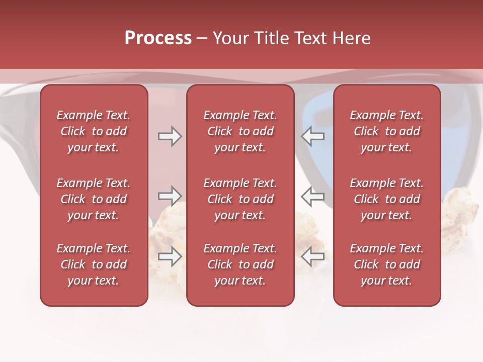Modern Blue Specs PowerPoint Template