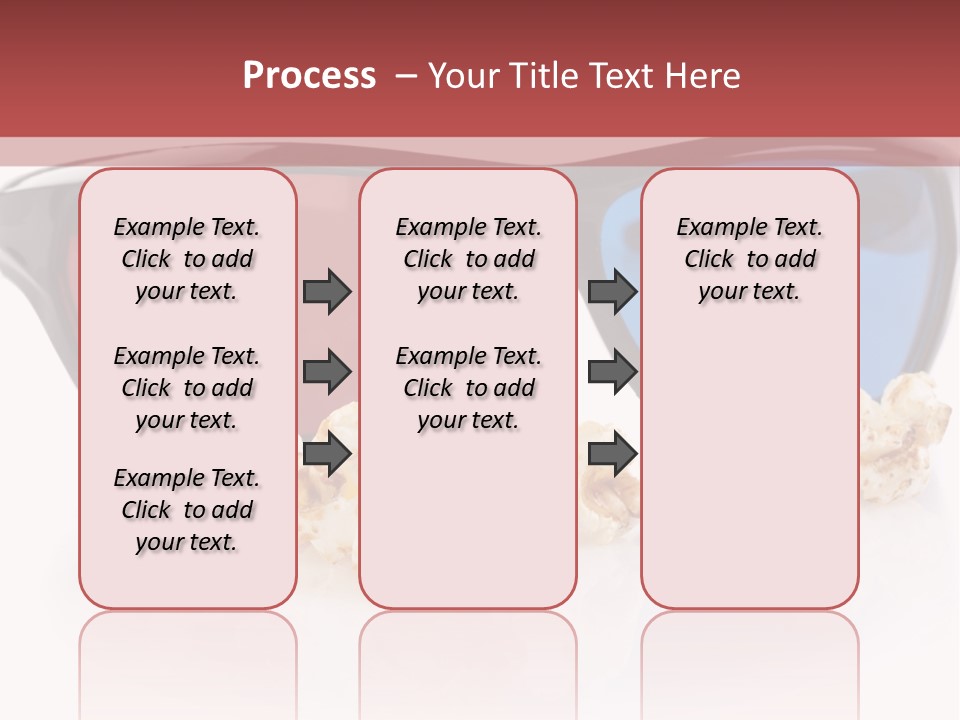 Modern Blue Specs PowerPoint Template