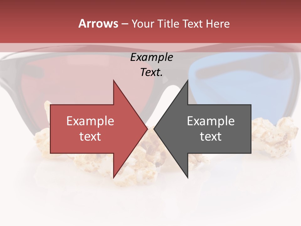 Modern Blue Specs PowerPoint Template
