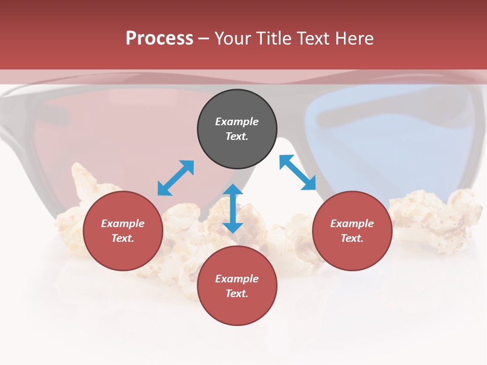 Modern Blue Specs PowerPoint Template