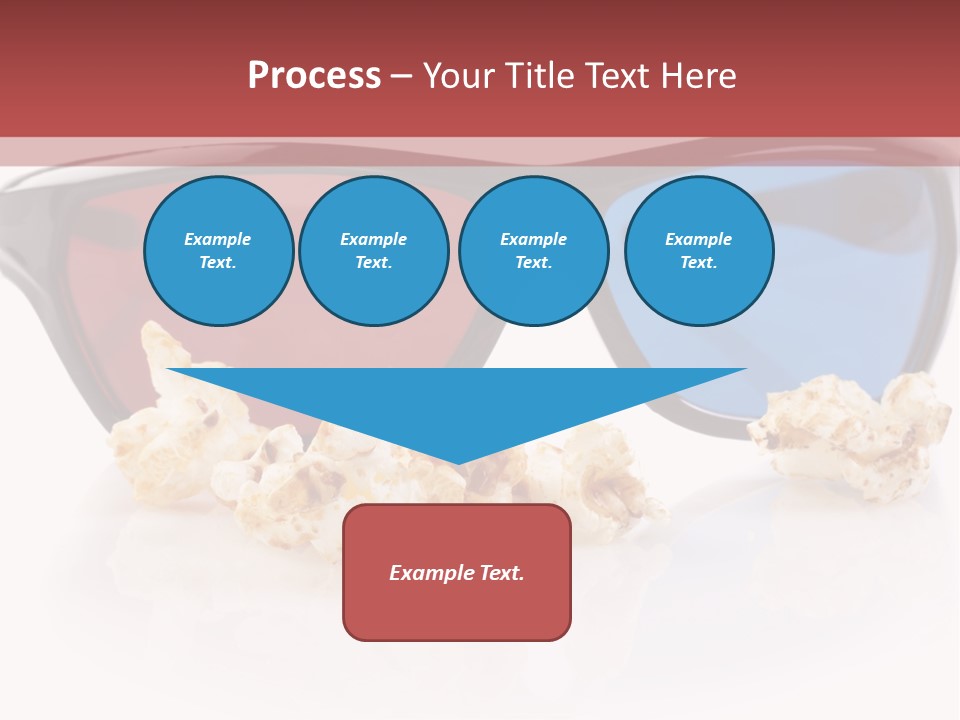 Modern Blue Specs PowerPoint Template