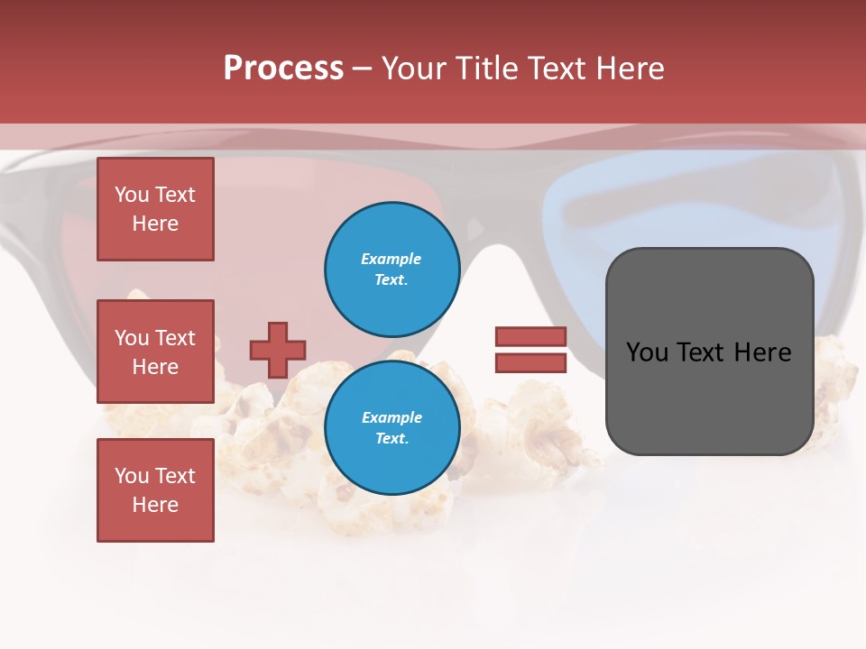 Modern Blue Specs PowerPoint Template