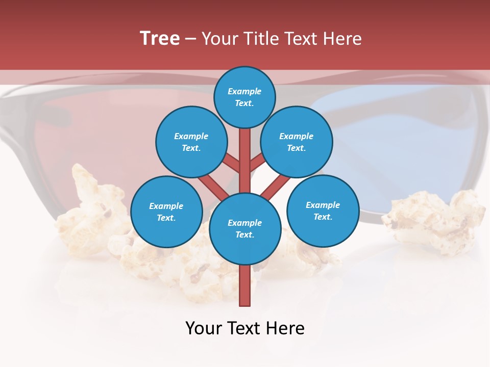 Modern Blue Specs PowerPoint Template