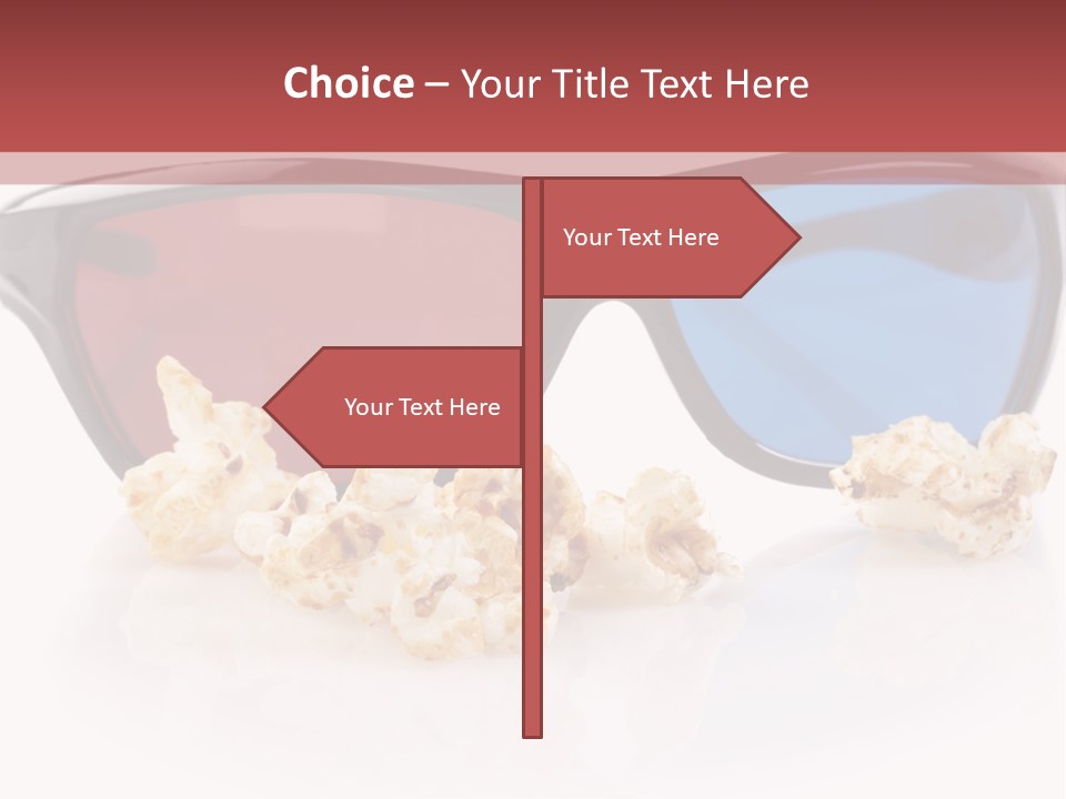 Modern Blue Specs PowerPoint Template