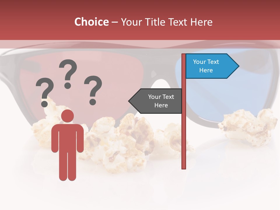 Modern Blue Specs PowerPoint Template