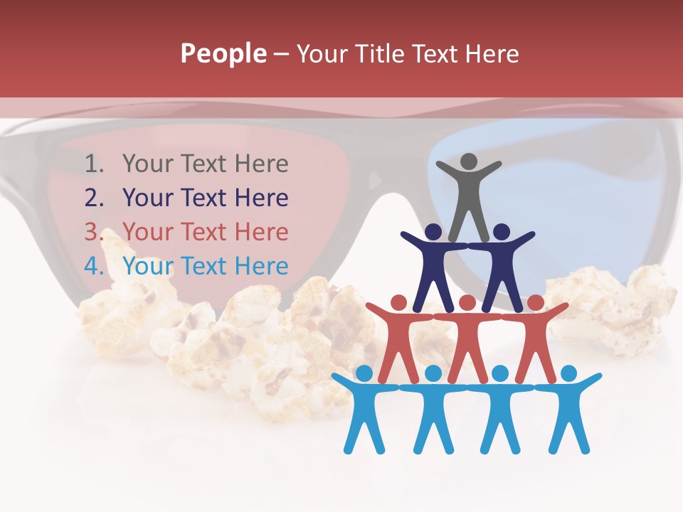 Modern Blue Specs PowerPoint Template