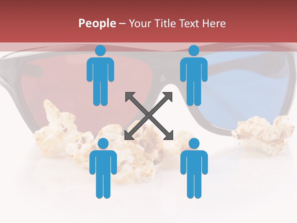 Modern Blue Specs PowerPoint Template