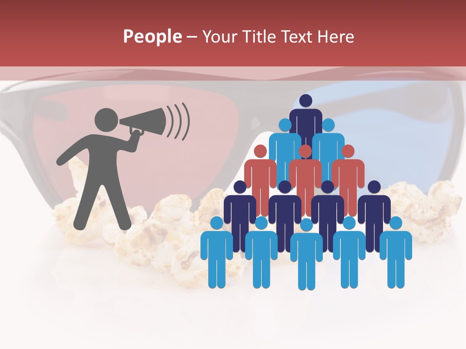 Modern Blue Specs PowerPoint Template