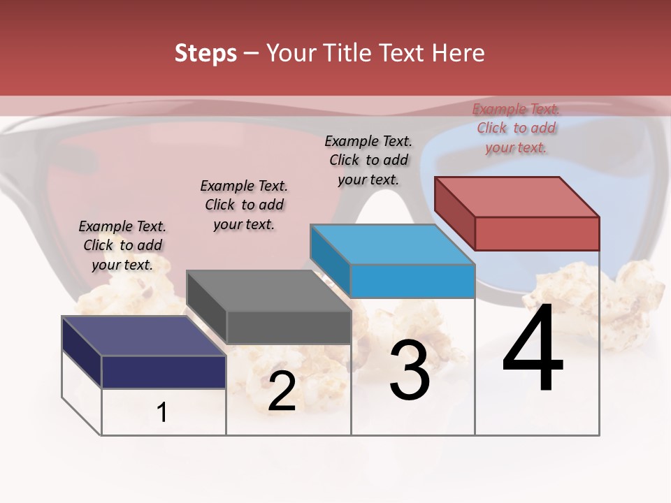 Modern Blue Specs PowerPoint Template