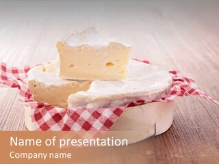 Wood Background Cuisine PowerPoint Template