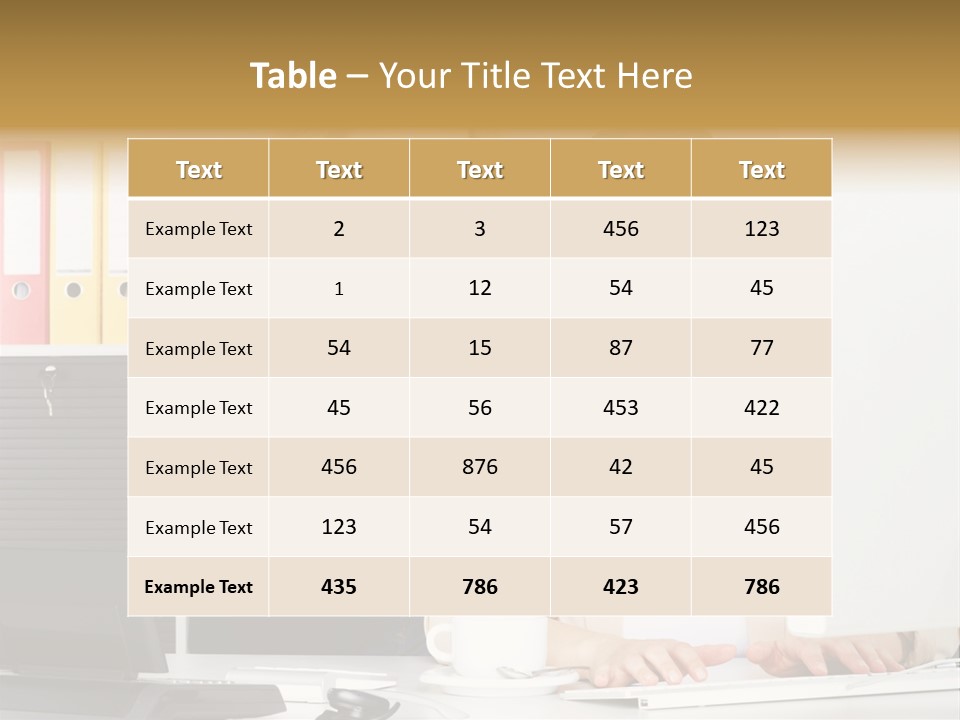 Businesswoman Telephone Receiver Person PowerPoint Template