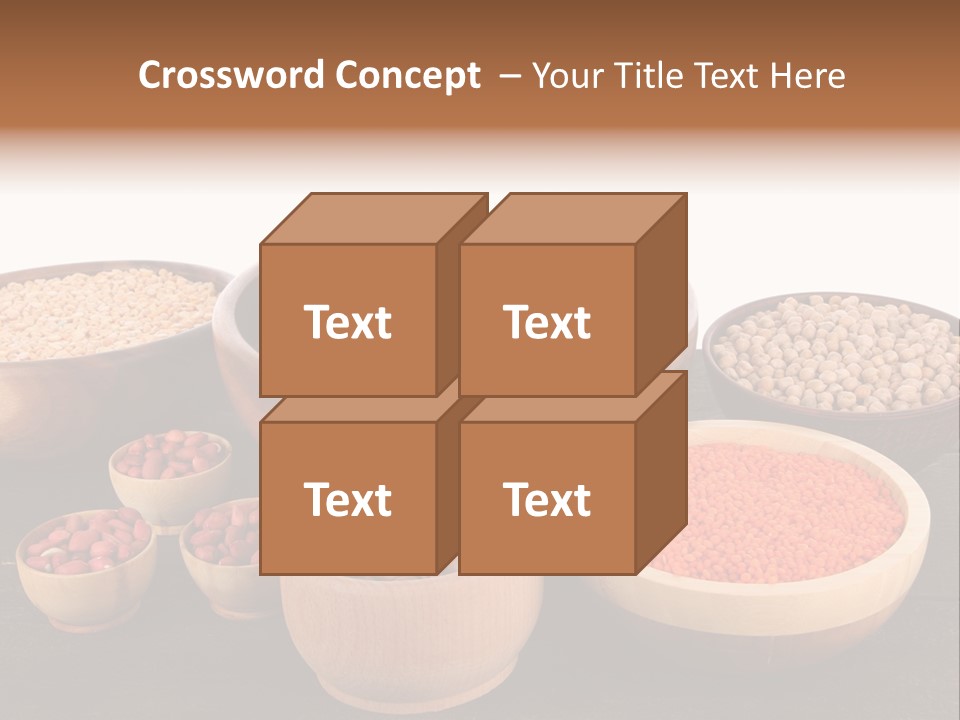 Many Split Dry PowerPoint Template