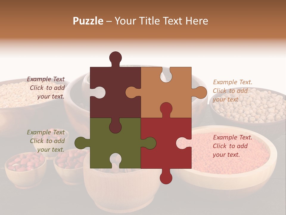 Many Split Dry PowerPoint Template