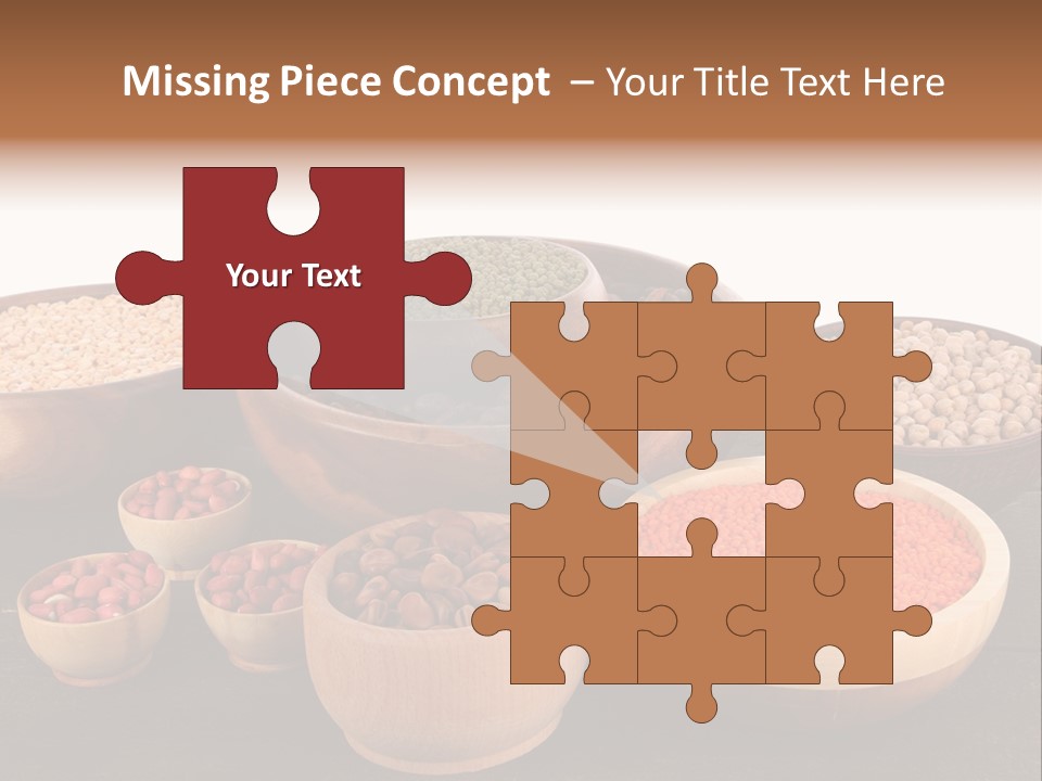 Many Split Dry PowerPoint Template