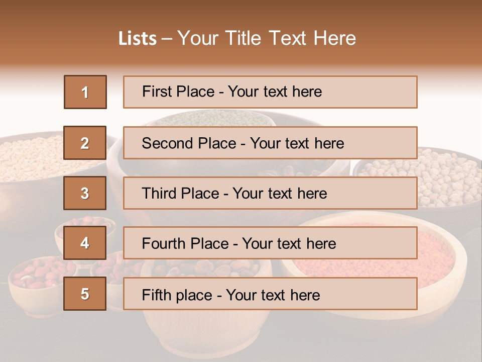 Many Split Dry PowerPoint Template