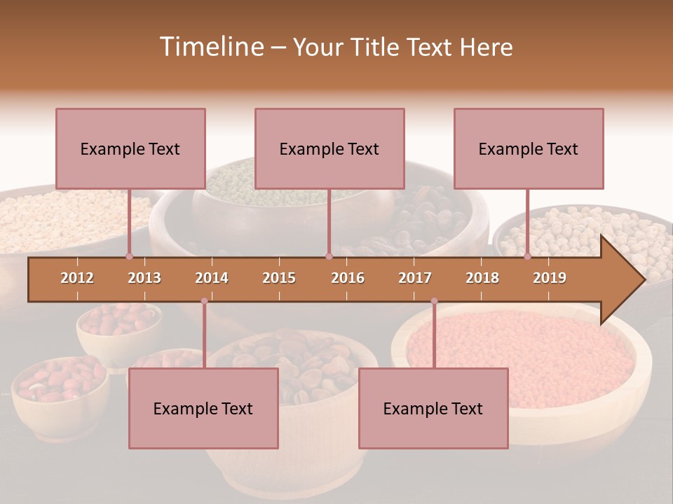 Many Split Dry PowerPoint Template