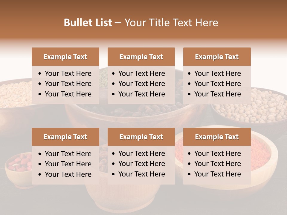 Many Split Dry PowerPoint Template