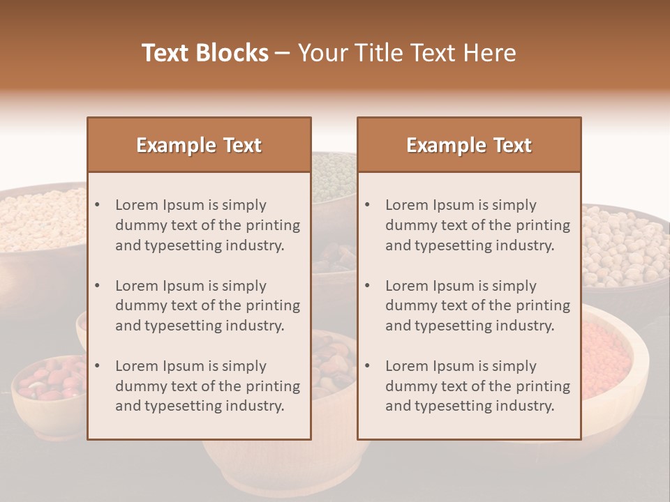 Many Split Dry PowerPoint Template