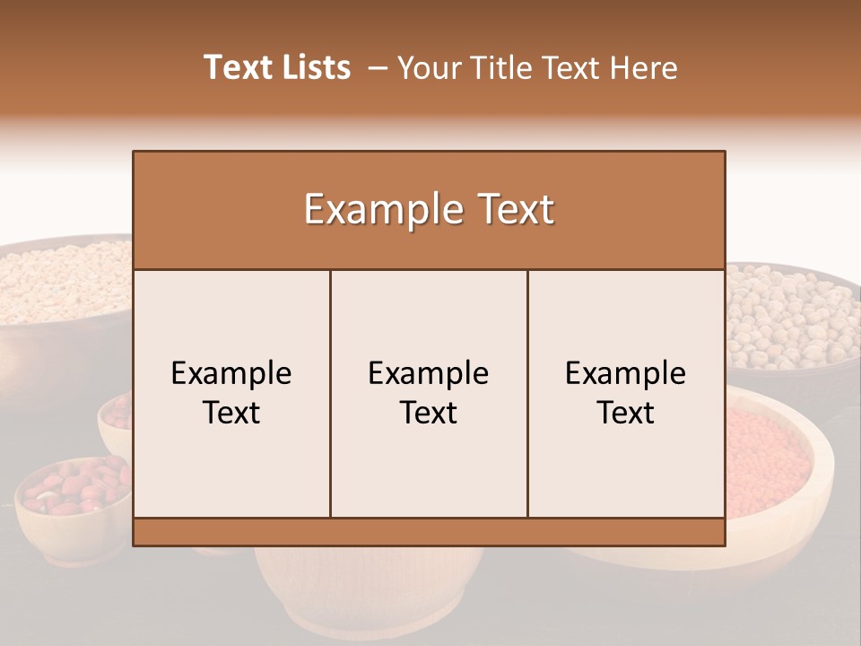Many Split Dry PowerPoint Template