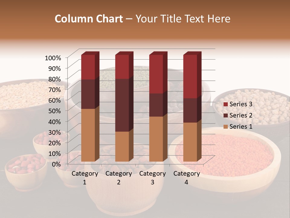 Many Split Dry PowerPoint Template