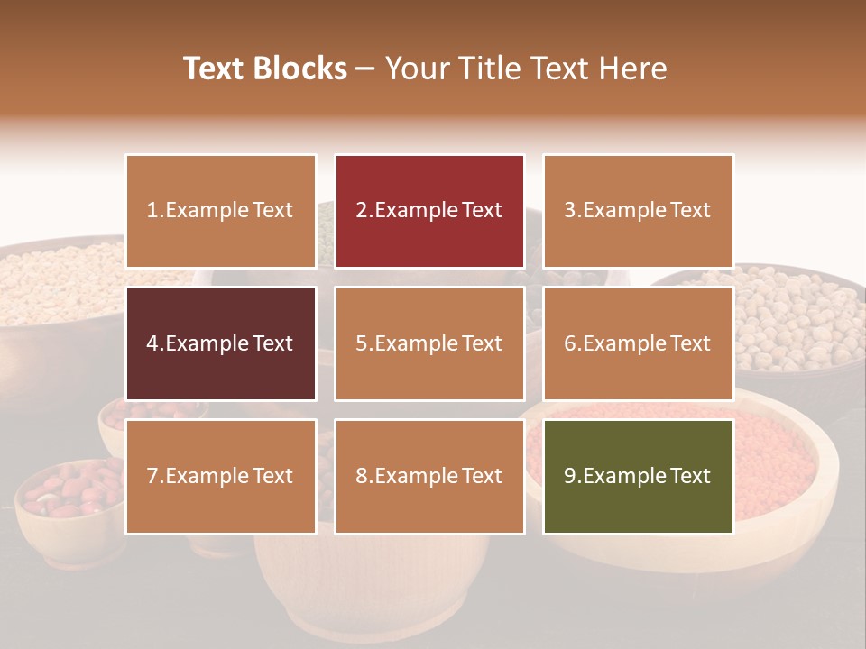 Many Split Dry PowerPoint Template