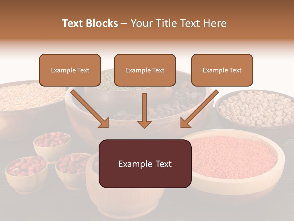 Many Split Dry PowerPoint Template
