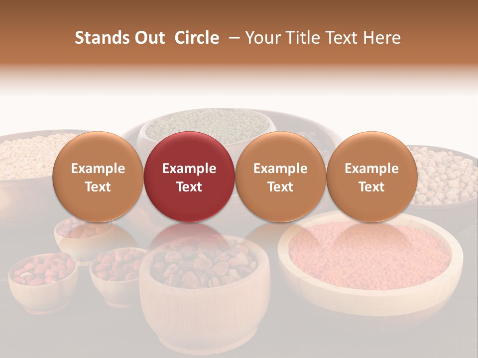 Many Split Dry PowerPoint Template