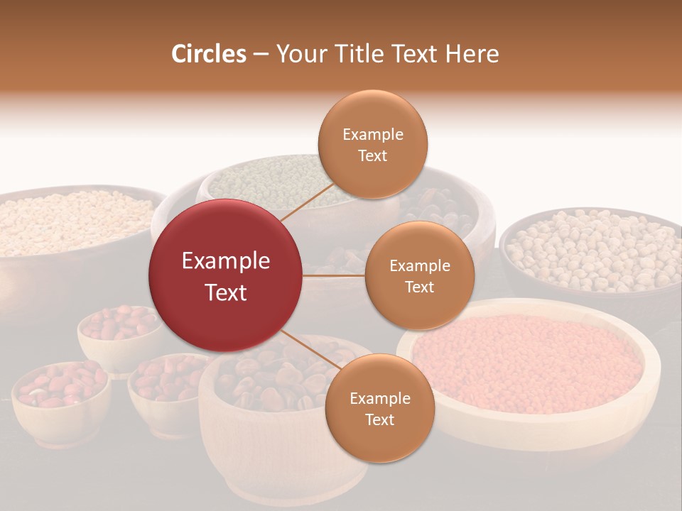 Many Split Dry PowerPoint Template