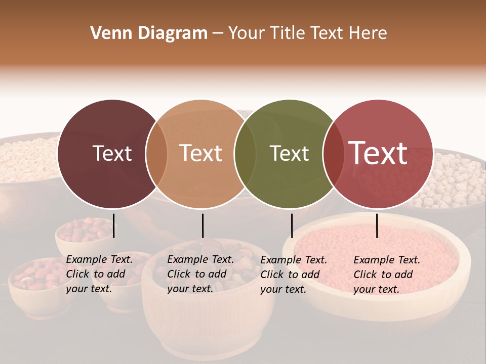 Many Split Dry PowerPoint Template