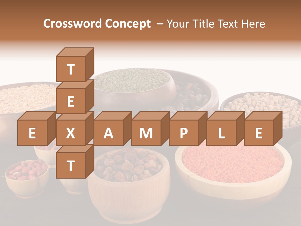 Many Split Dry PowerPoint Template