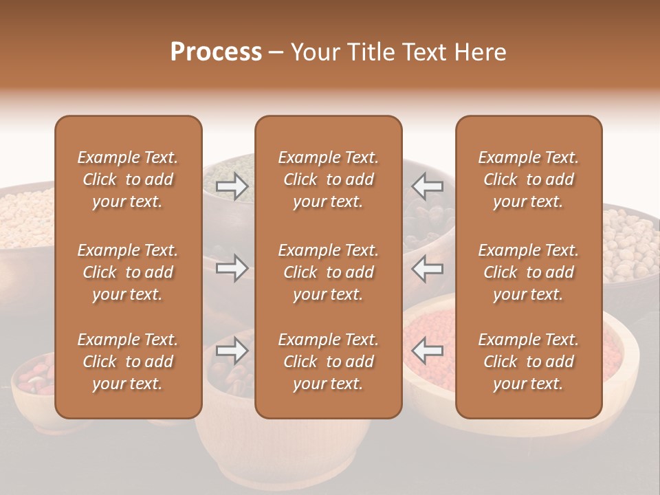 Many Split Dry PowerPoint Template
