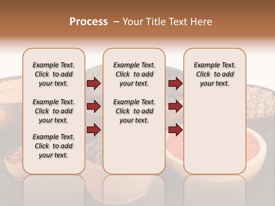Many Split Dry PowerPoint Template