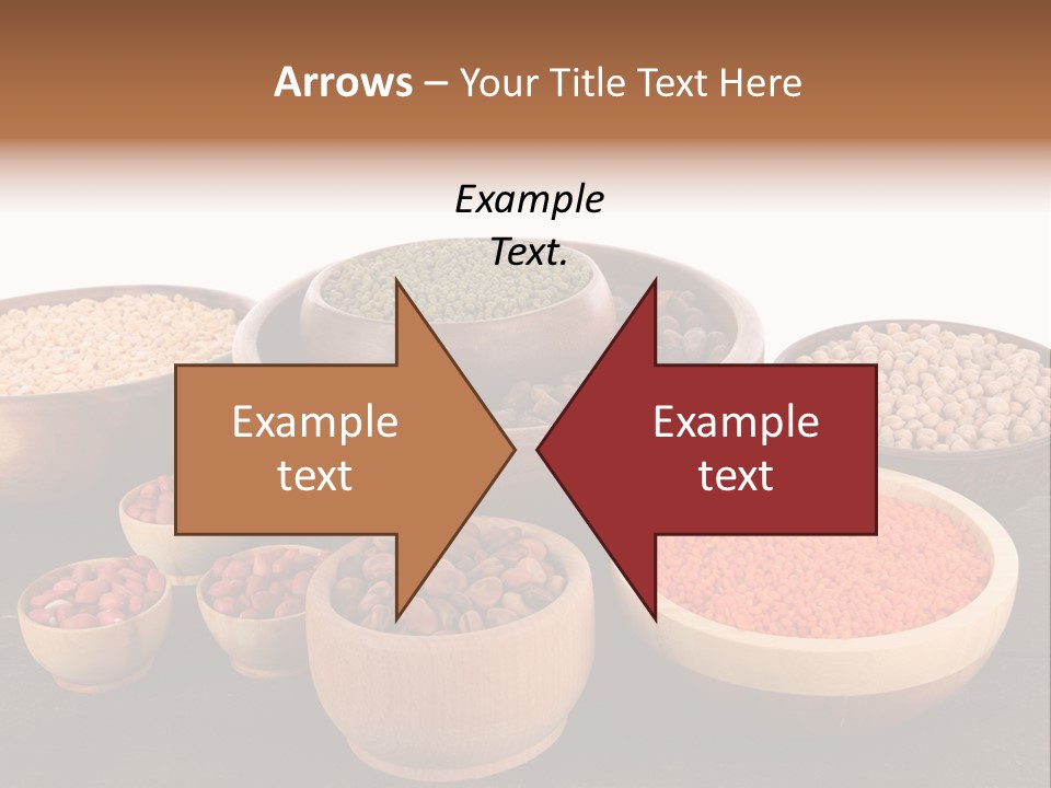 Many Split Dry PowerPoint Template