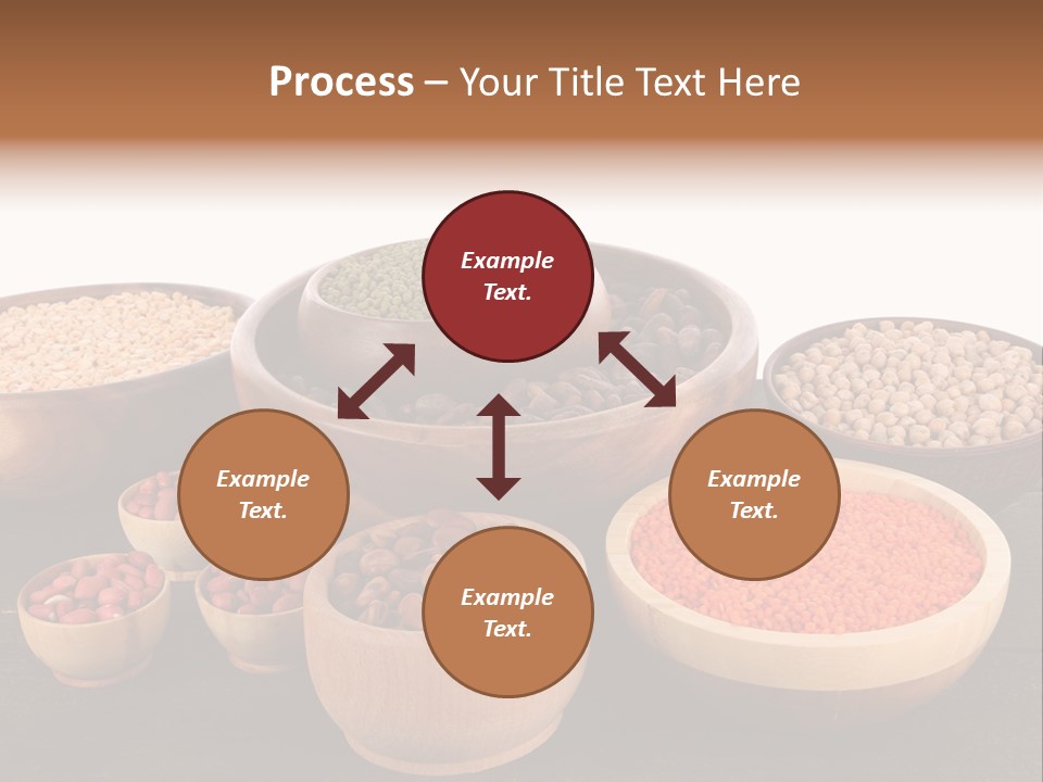 Many Split Dry PowerPoint Template