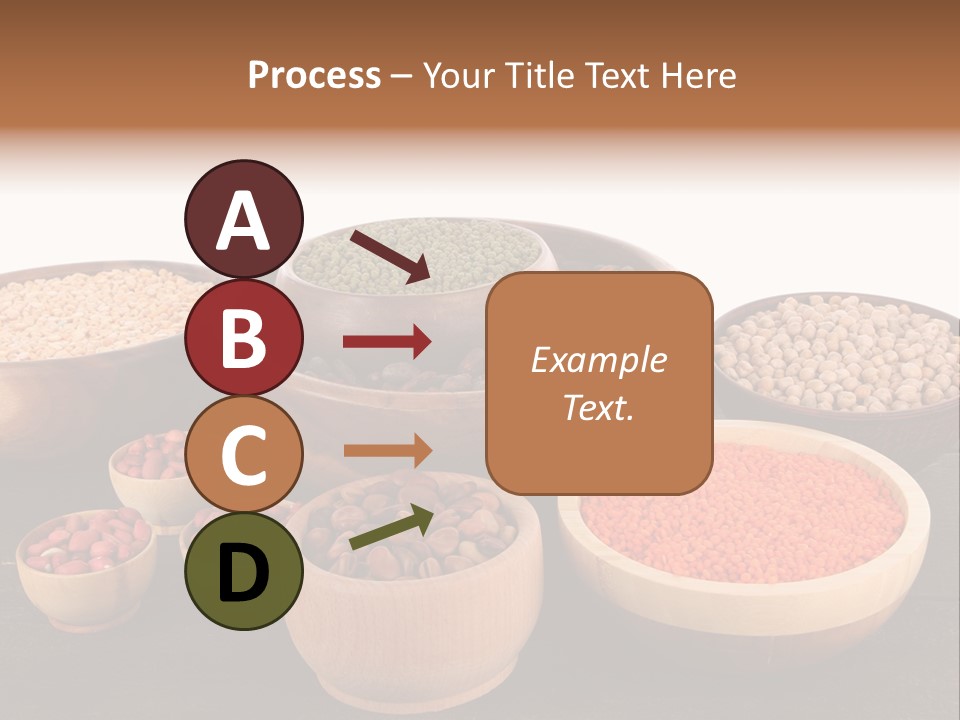 Many Split Dry PowerPoint Template