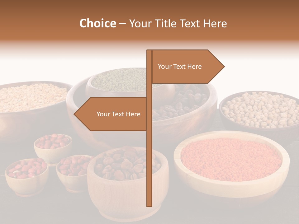 Many Split Dry PowerPoint Template