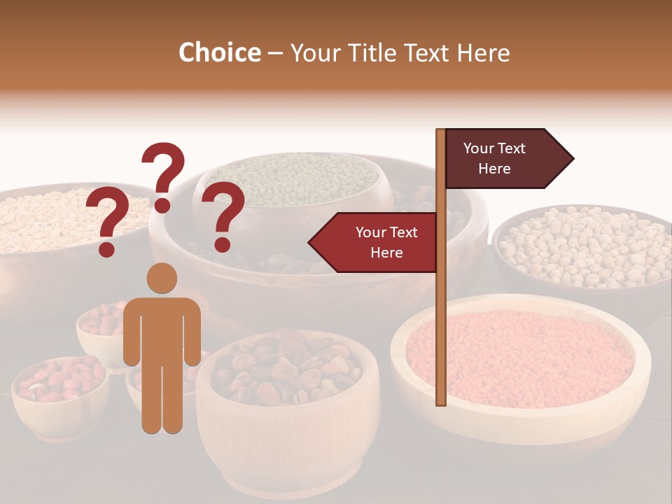 Many Split Dry PowerPoint Template