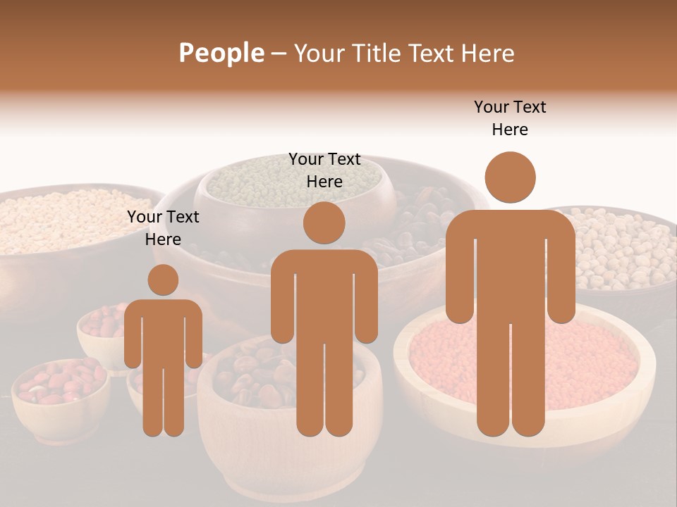Many Split Dry PowerPoint Template