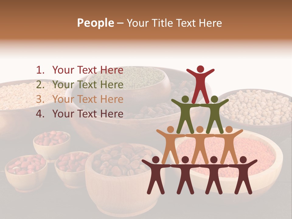 Many Split Dry PowerPoint Template