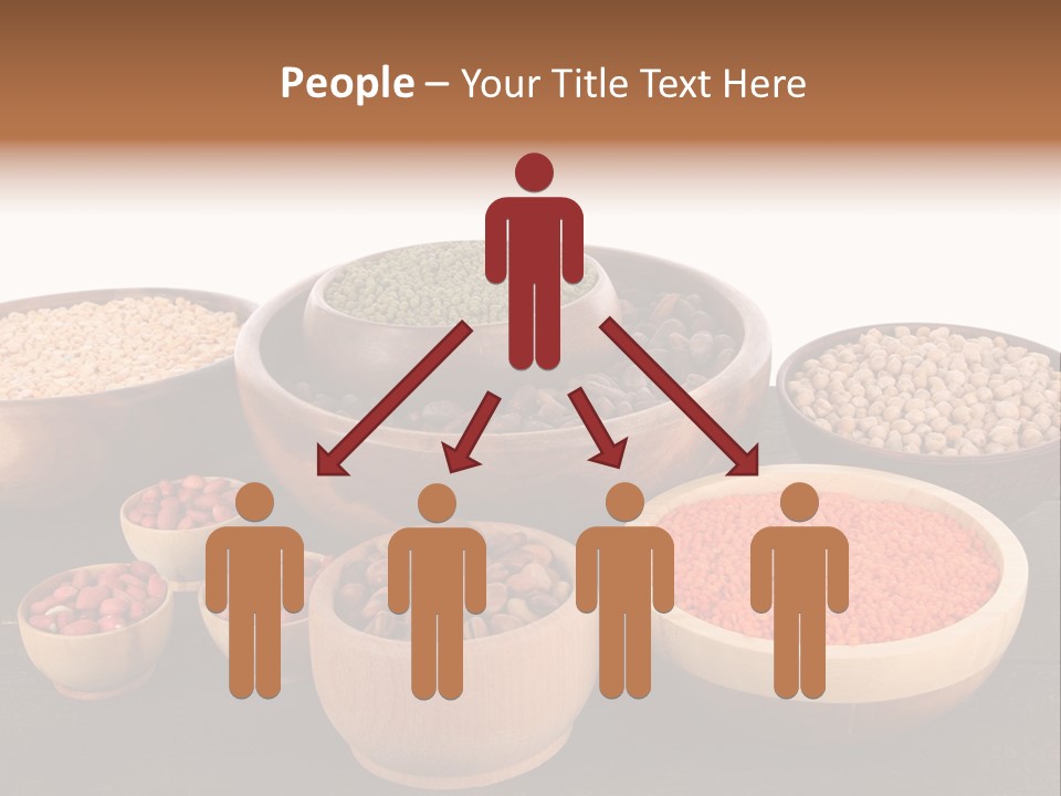 Many Split Dry PowerPoint Template