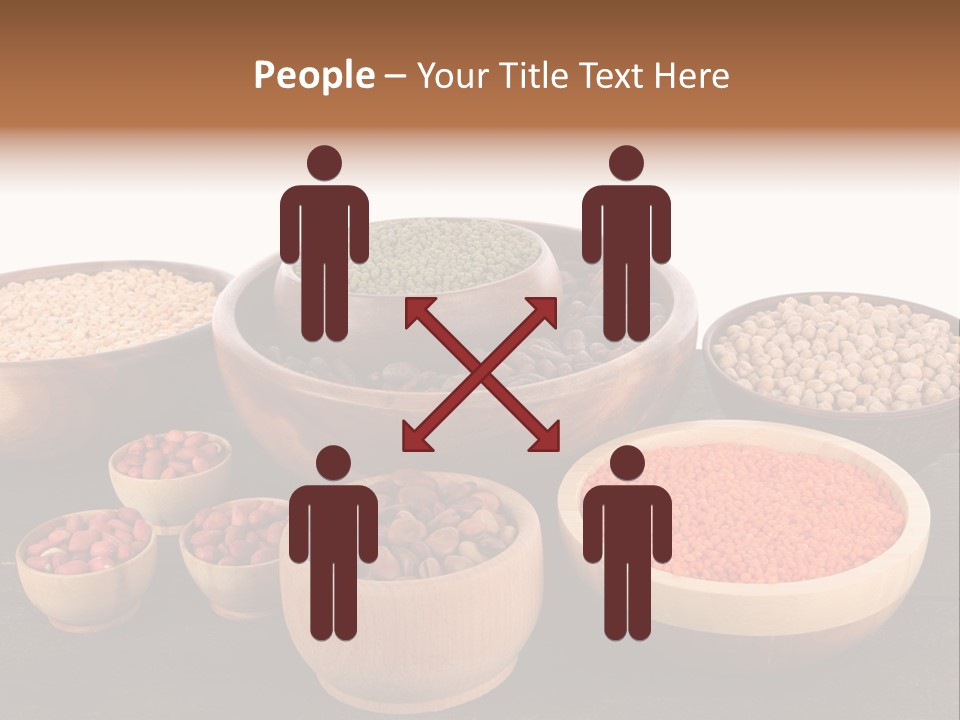 Many Split Dry PowerPoint Template