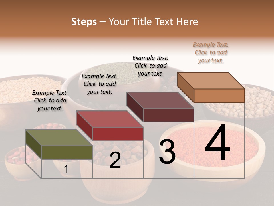 Many Split Dry PowerPoint Template