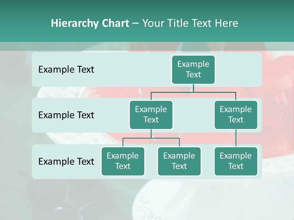 Freshness Red Confectionery PowerPoint Template