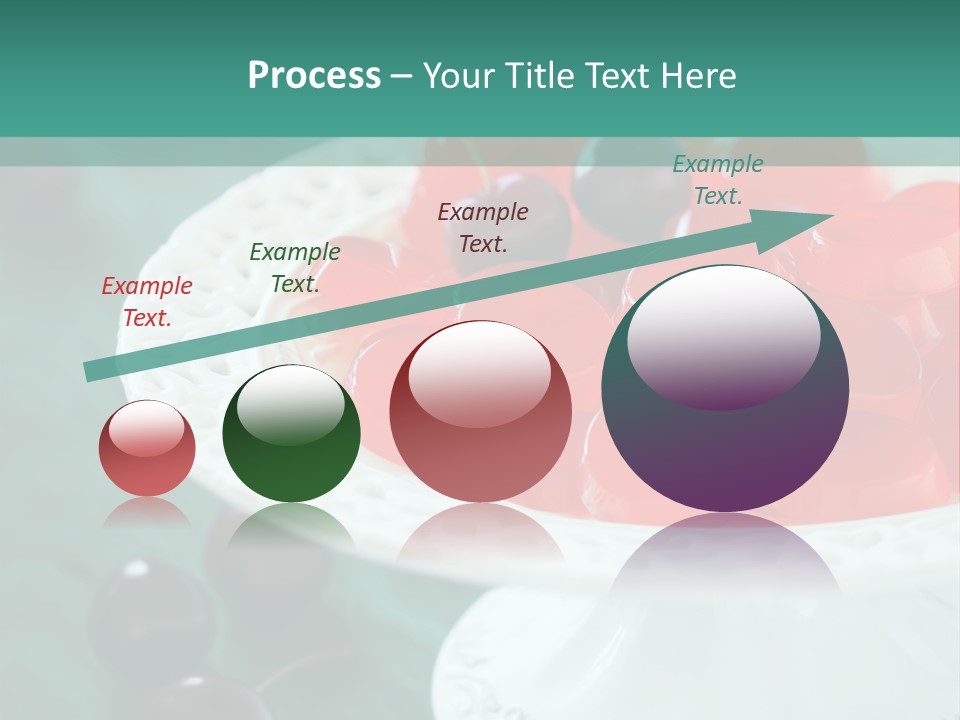Freshness Red Confectionery PowerPoint Template